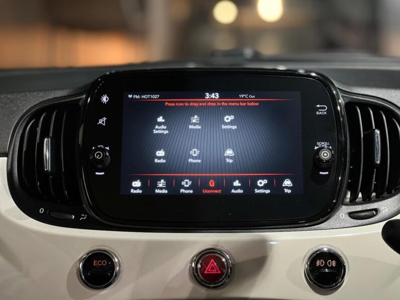 
								2019 Fiat 500 500C TwinAir Lounge full									